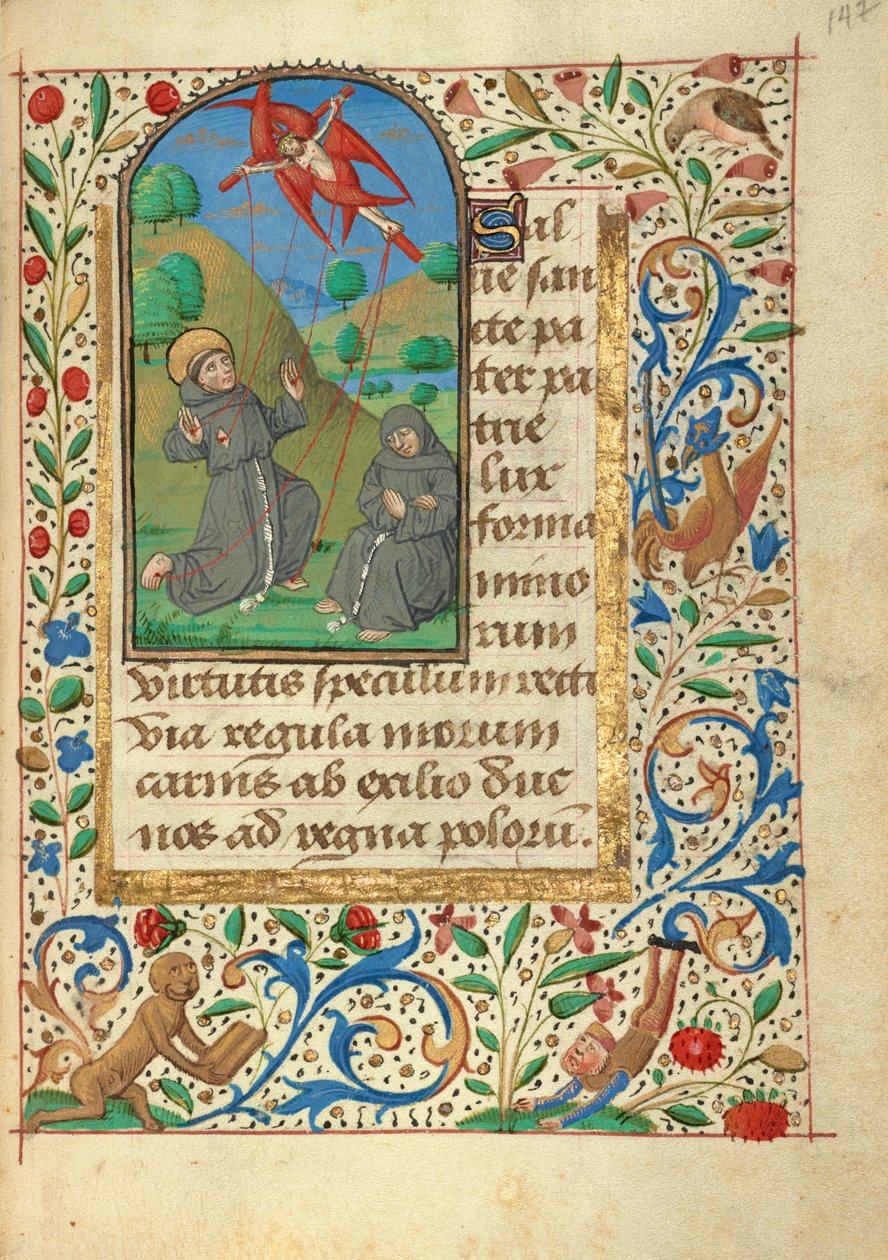 Die Stigmatisation des Heiligen Franziskus von Unknown artist