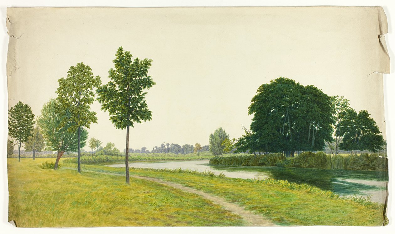 Ruhige Parkszene von Unknown artist