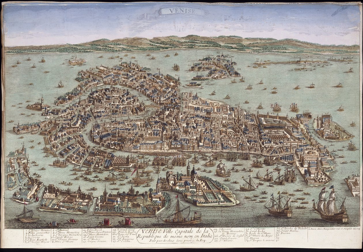 Ansicht von Venedig von Unknown artist