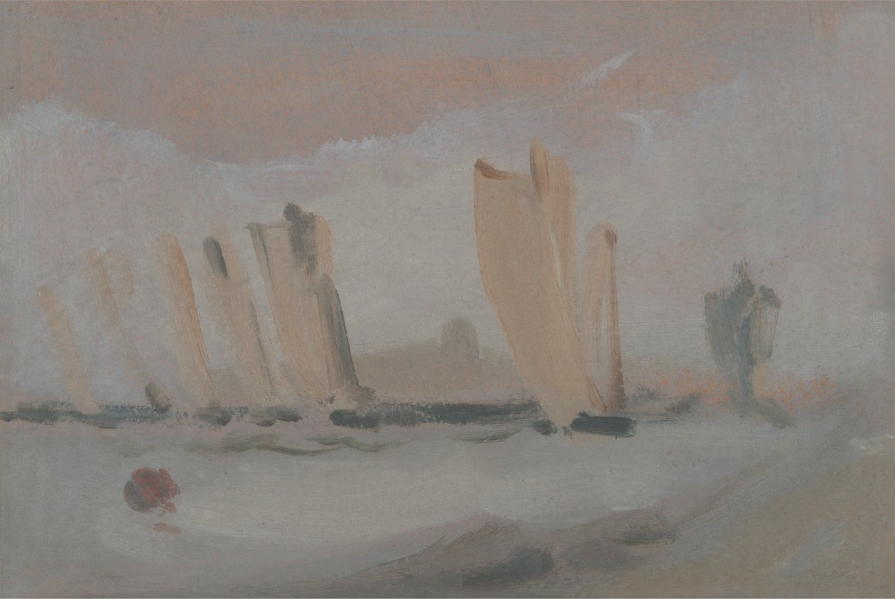 Yacht-Rennen auf dem Solent von Unknown artist