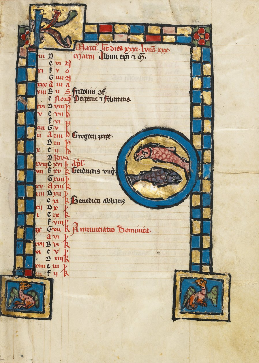 Tierkreiszeichen Fische von Unknown artist