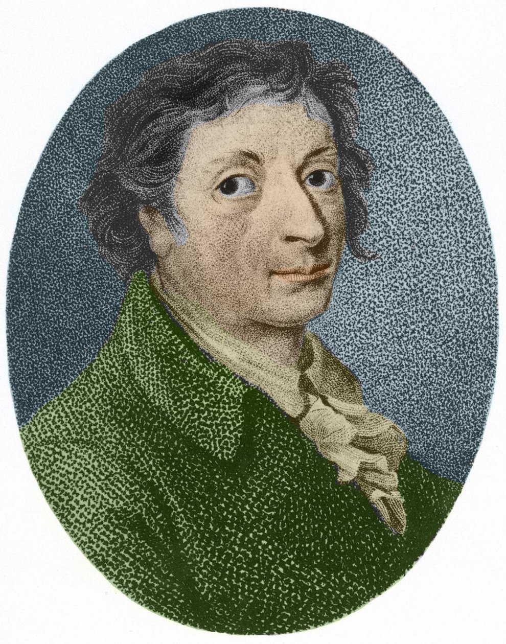 Porträt von Franz Karl Achard. Deutscher Chemiker französischer Herkunft (1753-1821) von Unknown artist