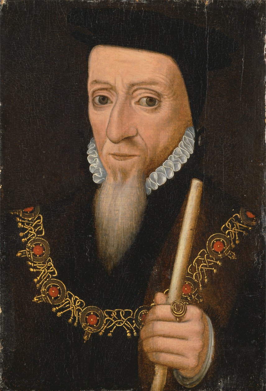 William Paulet, erster Marquess von Winchester (1474/5?–1572) von Unknown artist, sixteenth century