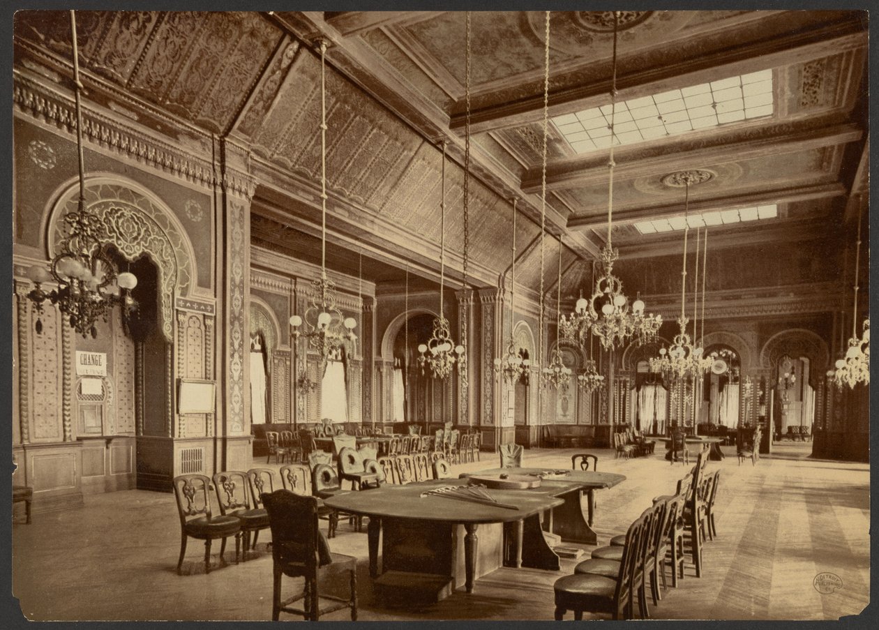 Casino (Monte Carlo), Innenansicht von Unknown artist/maker