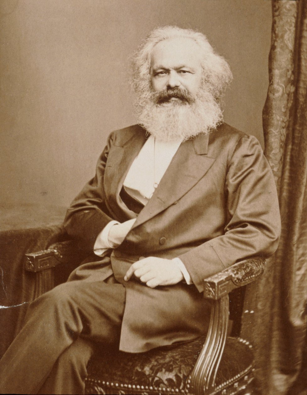 Karl Marx von Unknown photographer