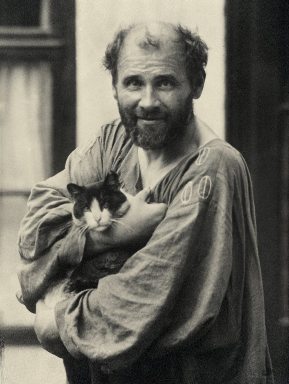 Bild von Gustav Klimt (1862-1918) von Unknown photographer