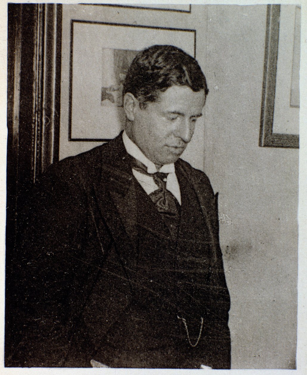 Porträt von Alberic Magnard (s/w Foto) von Unknown photographer
