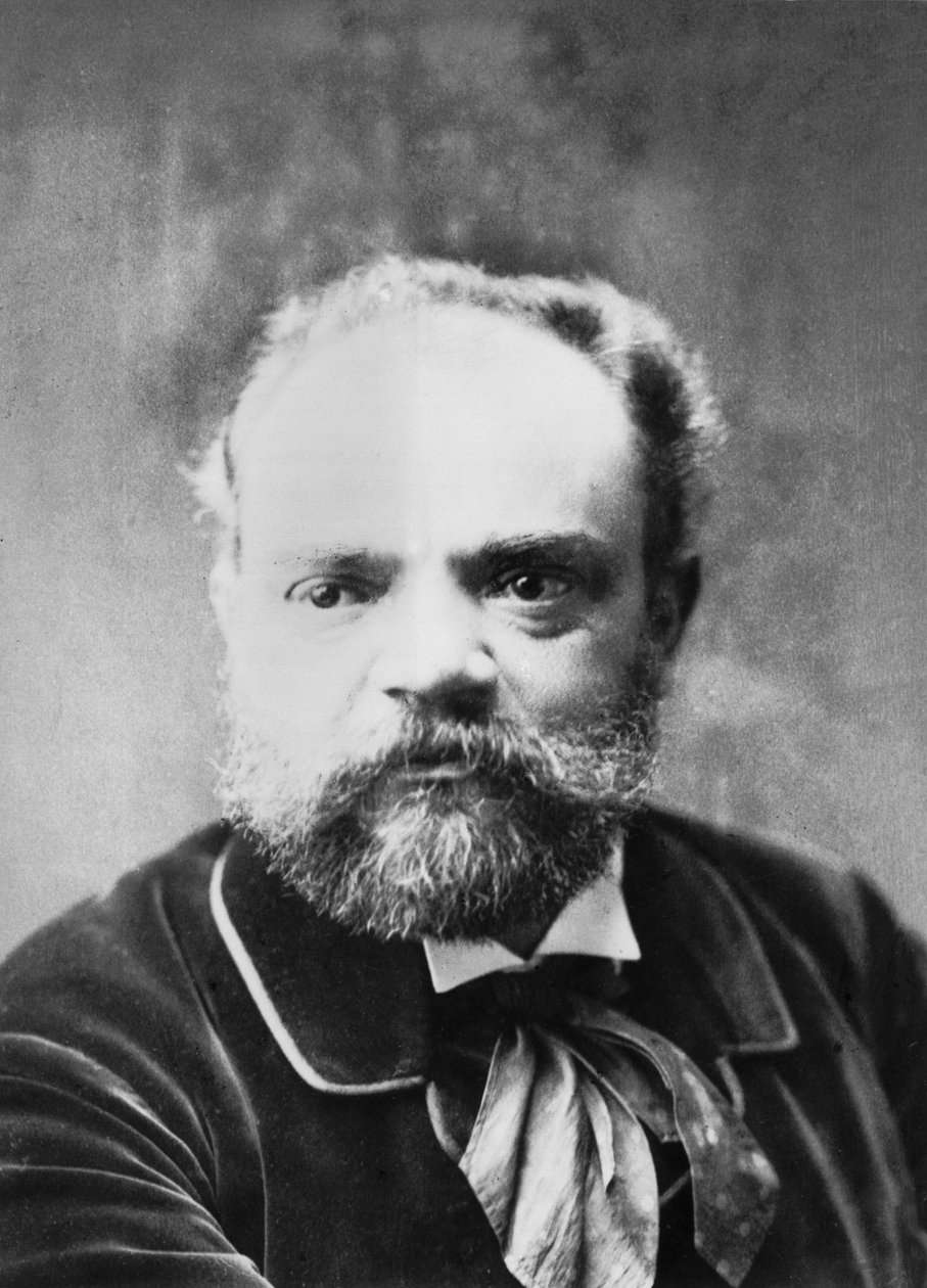 Porträt von Anton (Antonin) Dvořák (1841-1904), tschechischer Komponist von Unknown photographer
