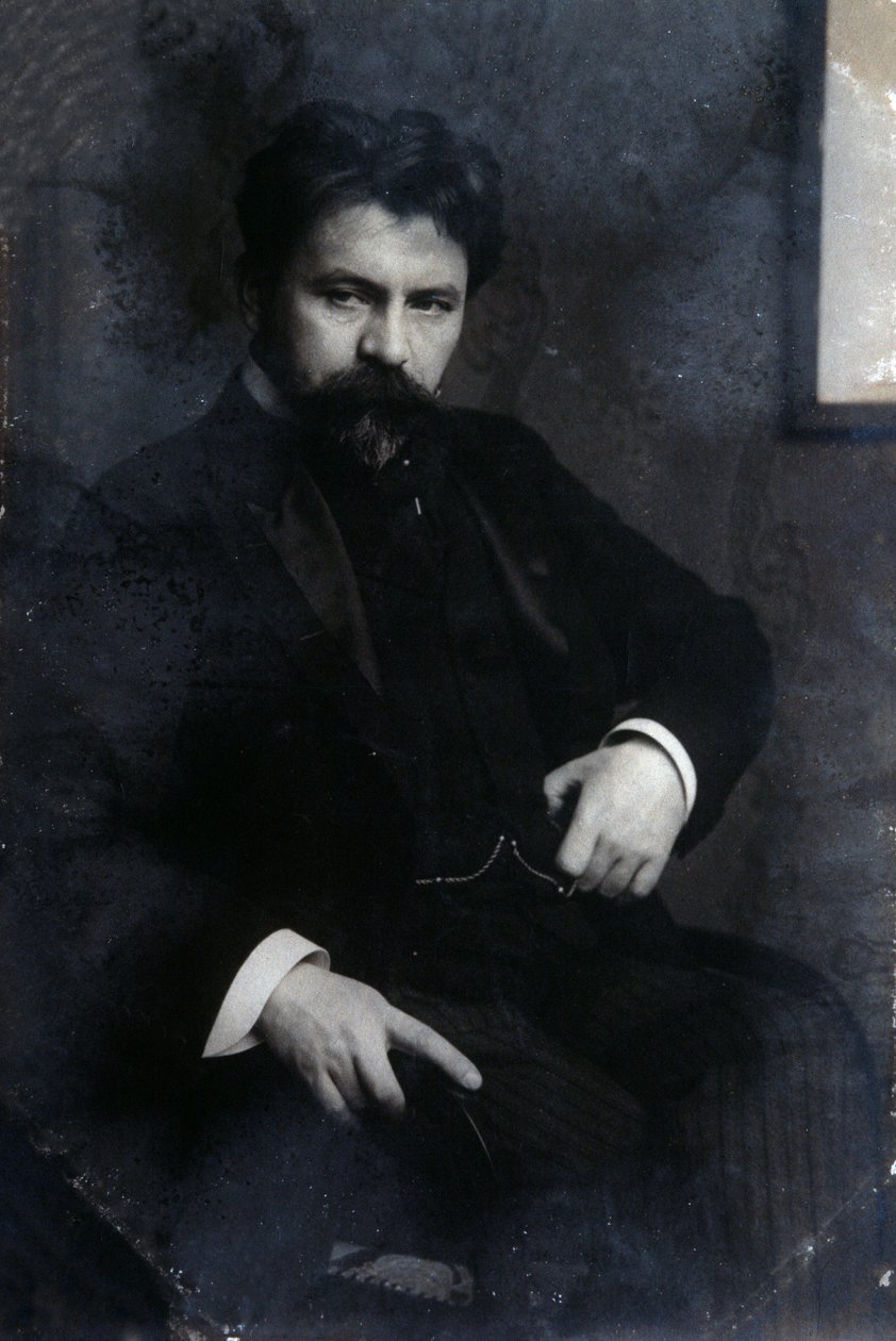 Porträt von Arthur Nikisch (s/w Foto) von Unknown photographer