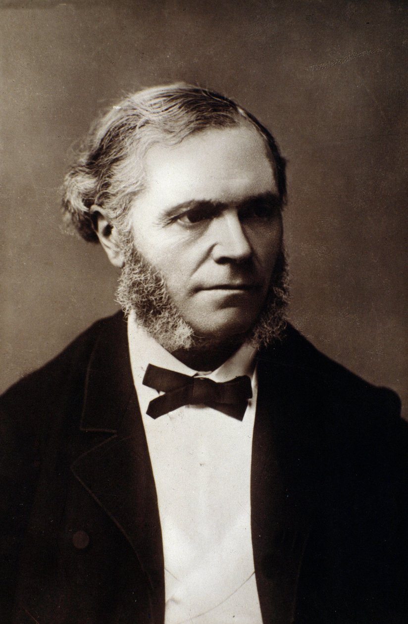 Porträt von César Franck (1822-1890) englischer Komponist Fotografie. 19. Jahrhundert. Bologna, civico museo musico von Unknown photographer