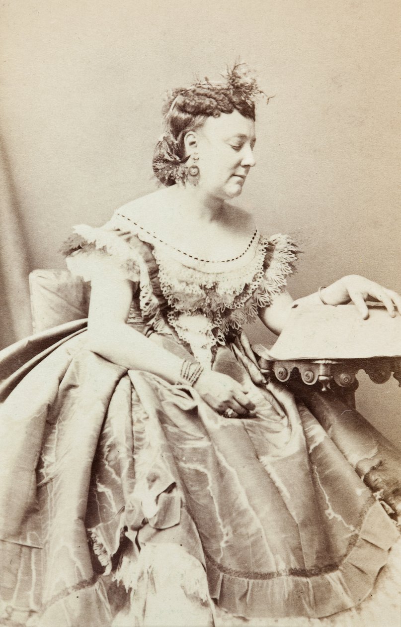 Porträt von Ermina Rudersdorf von Unknown photographer