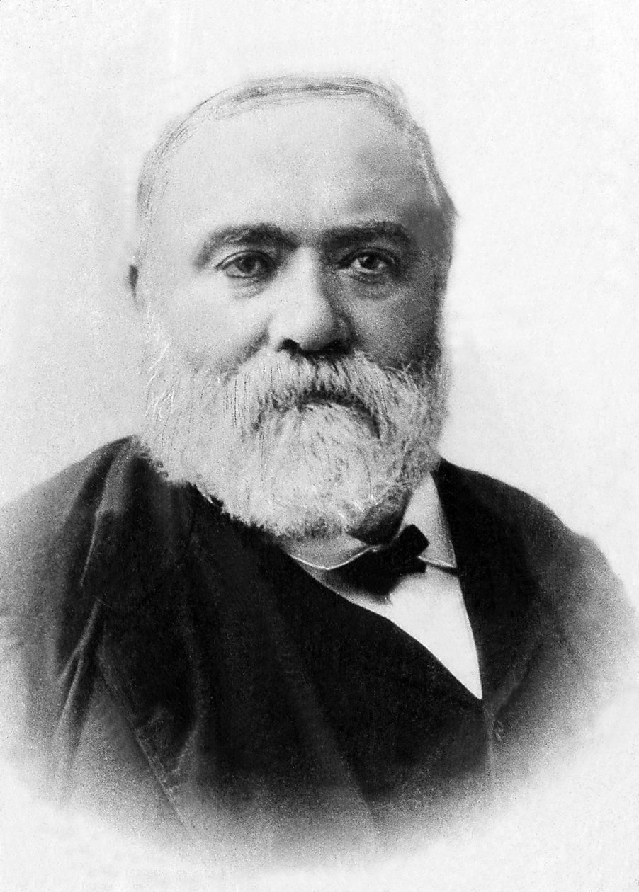 Porträt von Francisque Sarcey (1827-1899), französischer Journalist von Unknown photographer