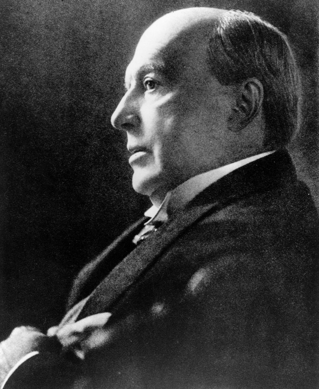 Porträt von Henry James (1843 -1916). Amerikanischer Schriftsteller und Kritiker, 1915 eingebürgert. von Unknown photographer