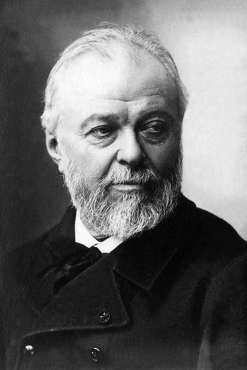 Porträt von Jean Jacques Henner (1829-1905), französischer Maler. von Unknown photographer