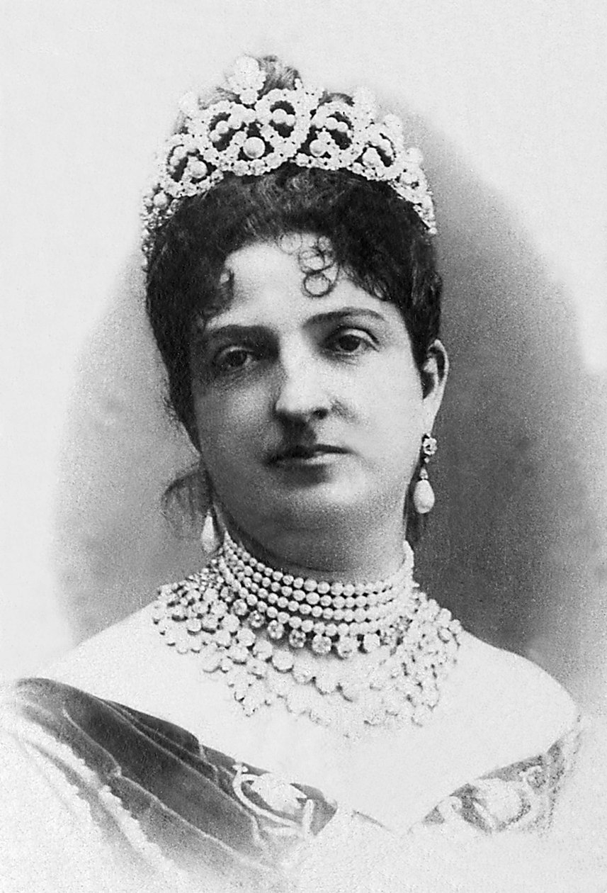 Porträt von Margarita von Savoyen (1851-1926), Königin von Italien (1878-1900) und Ehefrau von König Umberto I. von Unknown photographer