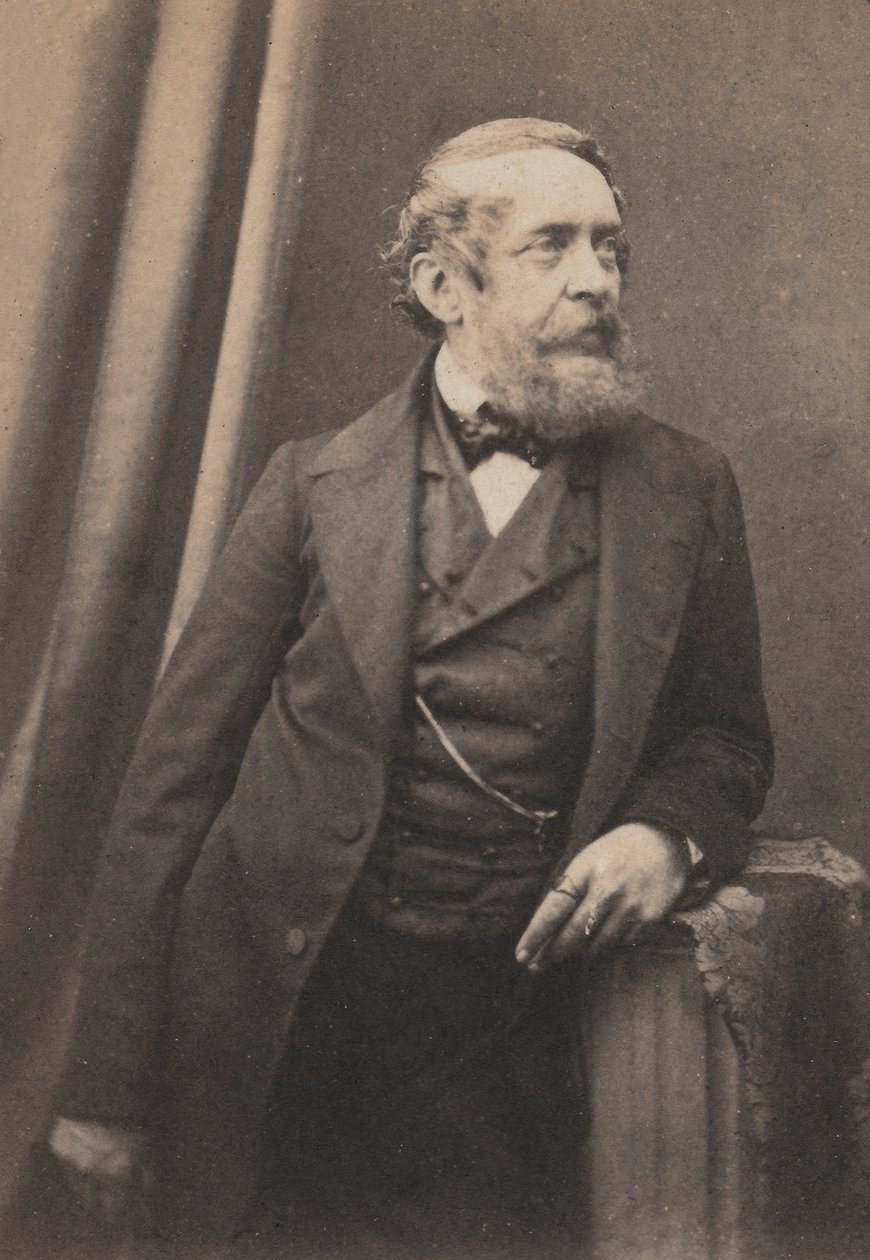 Porträt des ungarischen Politikers Lajos Kossuth von Unknown photographer