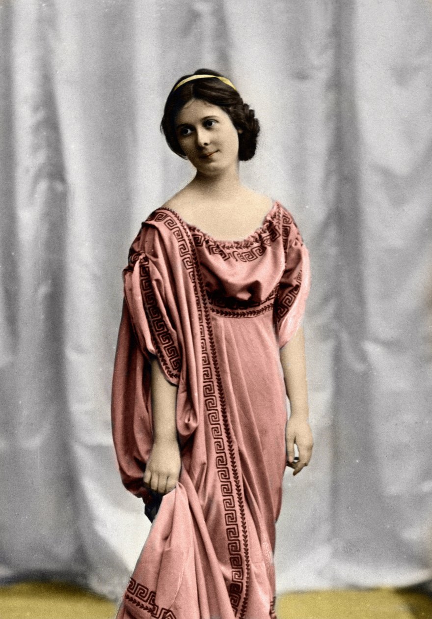 Porträt der Tänzerin Isadora Duncan von Unknown photographer