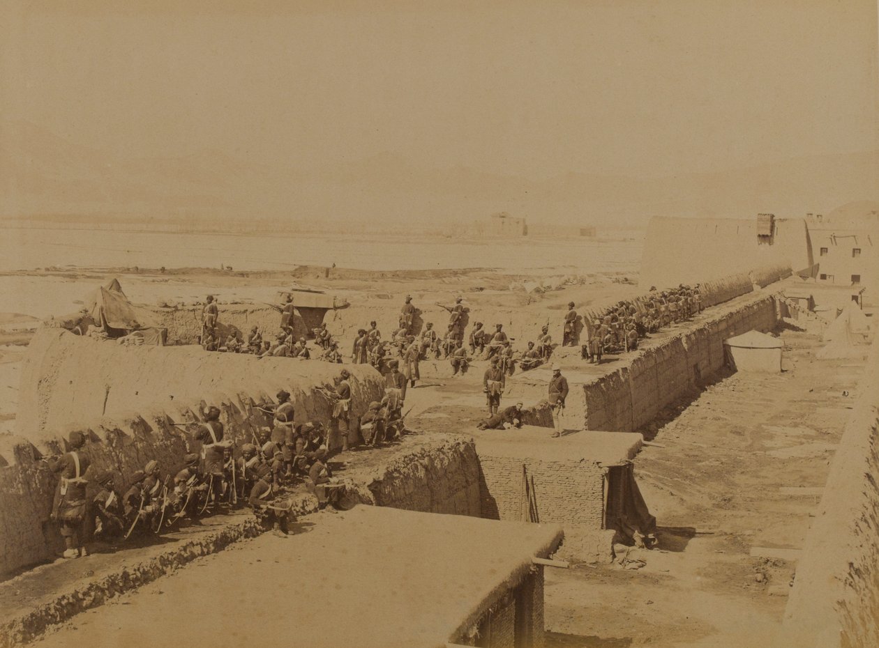 Befestigungspunkt, Kabul 1879 von Unknown photographer