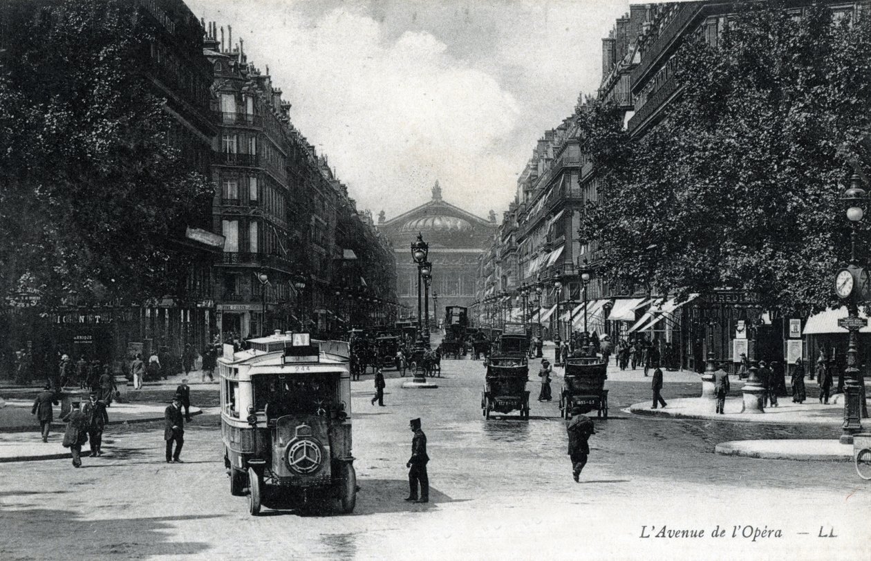 Ansicht der Avenue de l