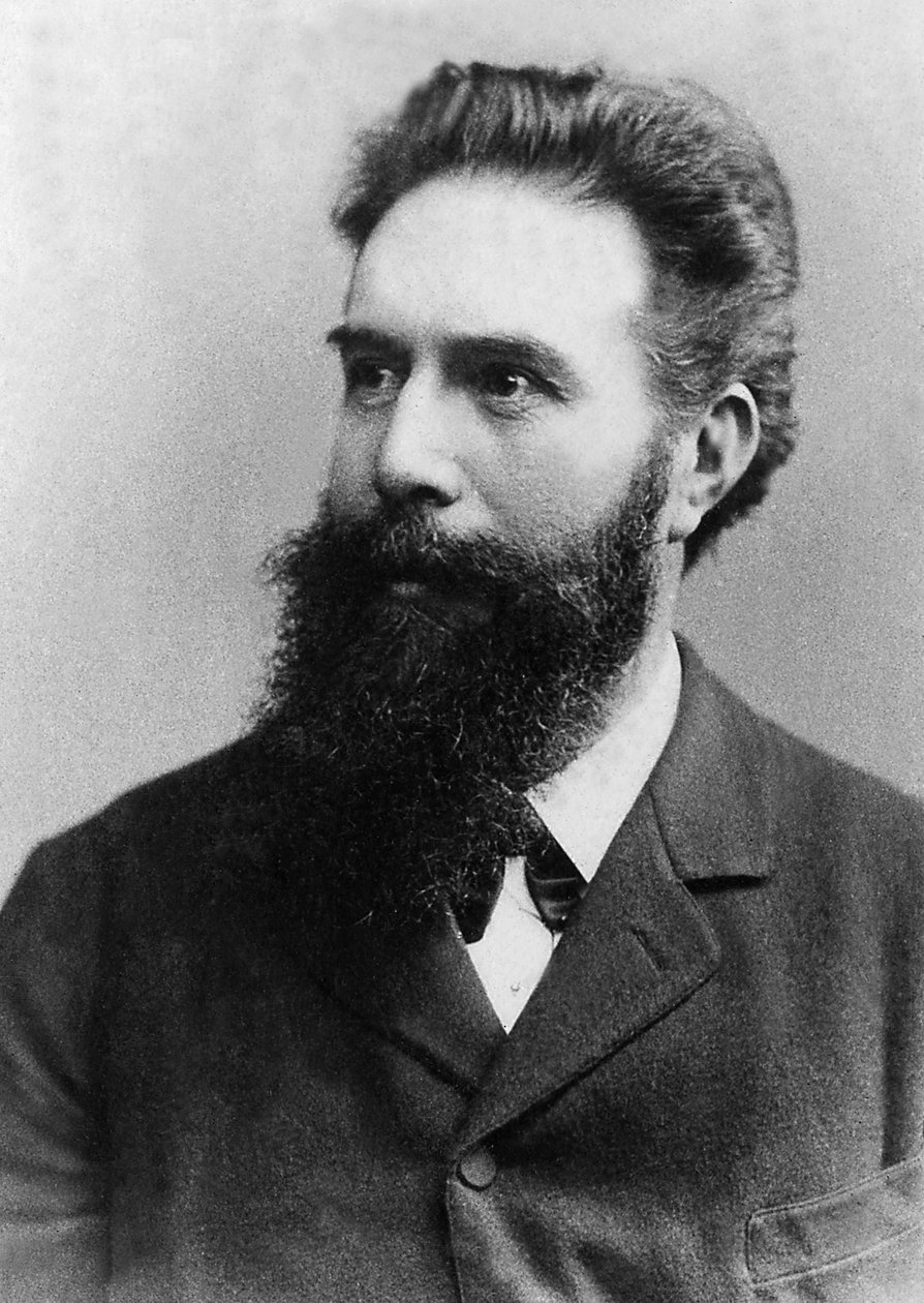 Wilhelm Conrad Röntgen von Unknown photographer