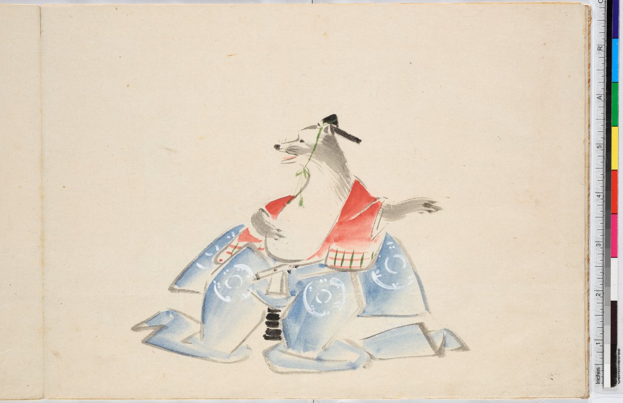 Album mit Skizzen von Ichiryusai Hiroshige von Utagawa Hiroshige