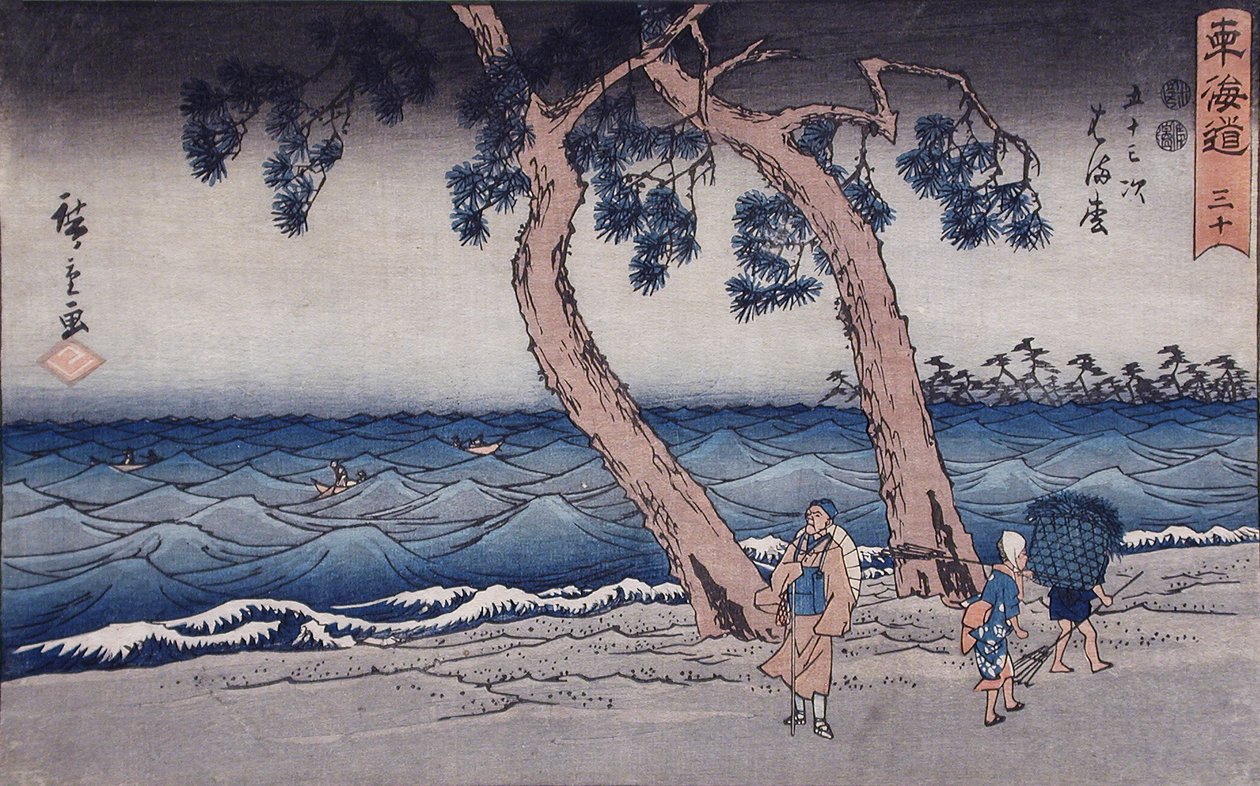 Hamamatsu von Utagawa Hiroshige
