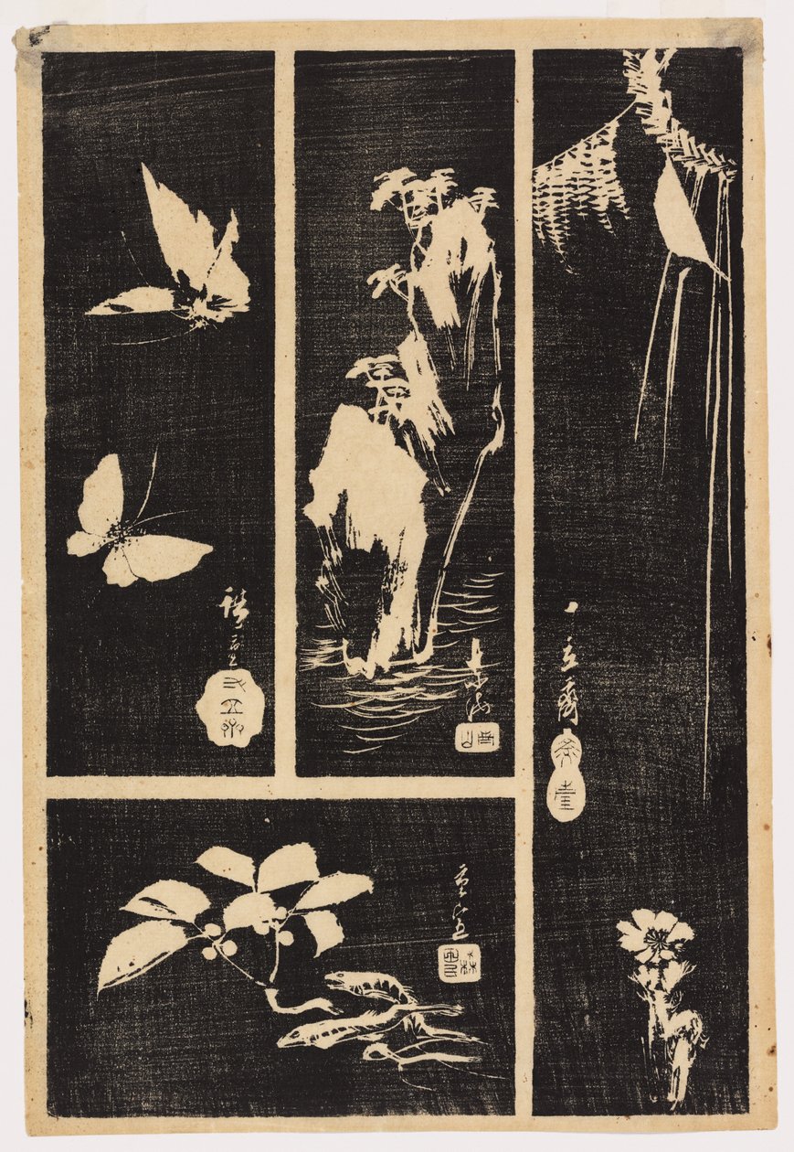 Harimaze-Blatt von Utagawa Hiroshige