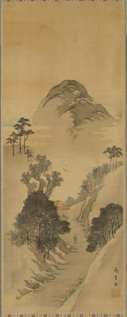 Landschaft von Utagawa Hiroshige