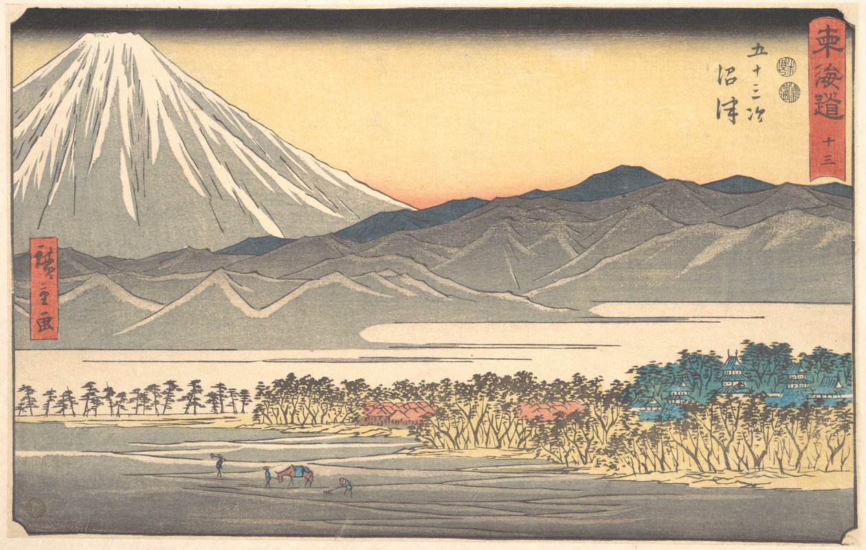 Numazu von Utagawa Hiroshige