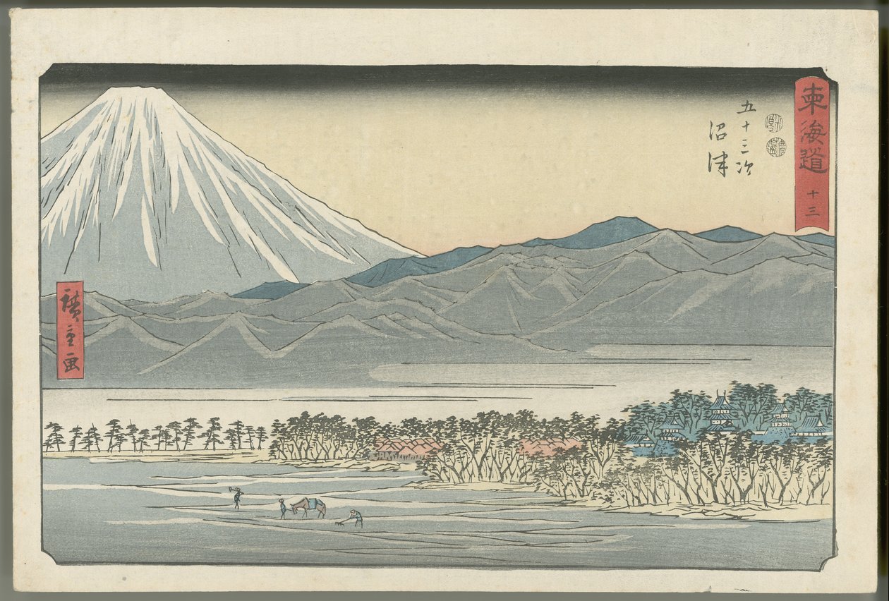 Numazu von Utagawa Hiroshige