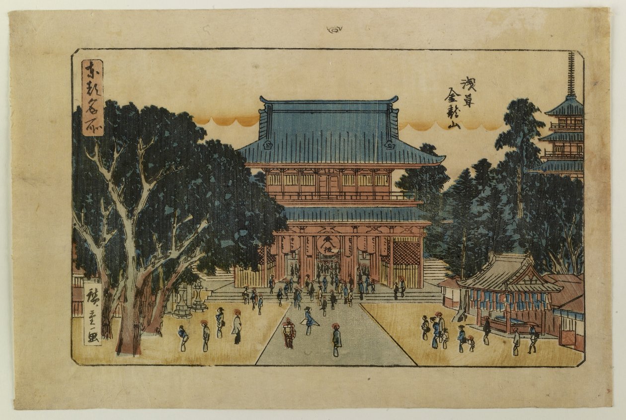 Toto Meisho von Utagawa Hiroshige