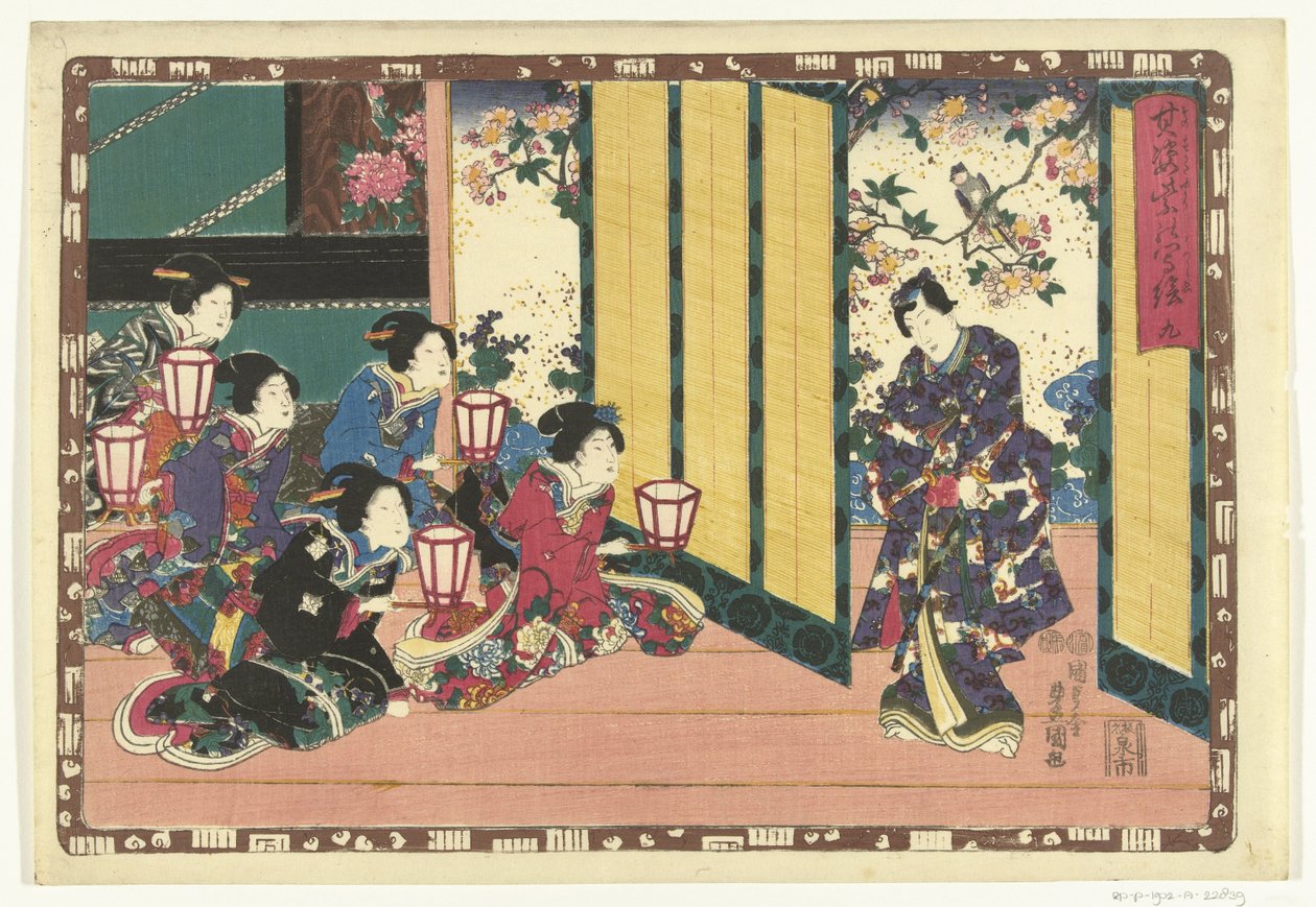 Kapitel 9 Getreue Abbildungen des Glänzenden Prinzen von Utagawa Kunisada (I)