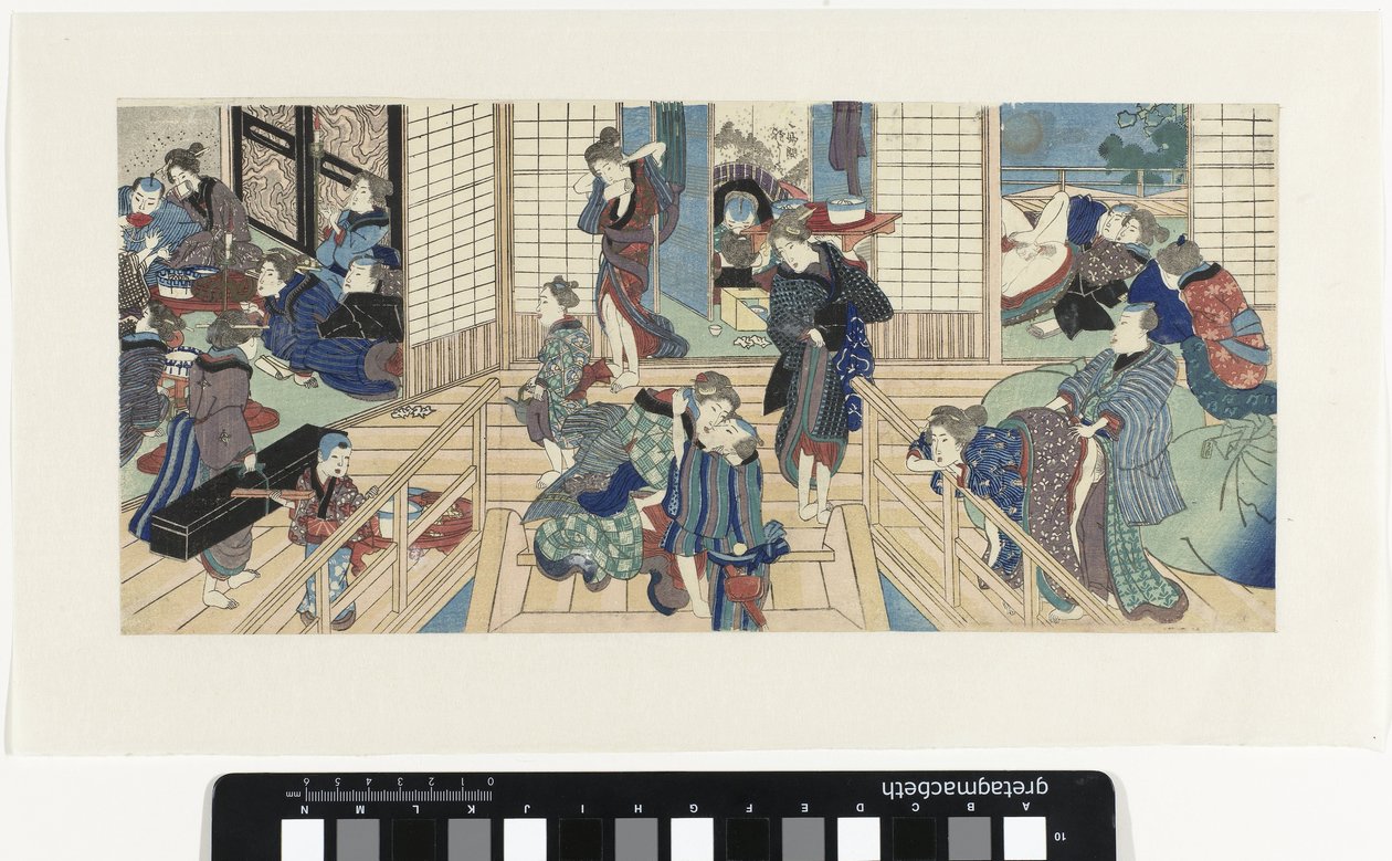 Szenen in einem Bordell von Utagawa Kunisada (I)