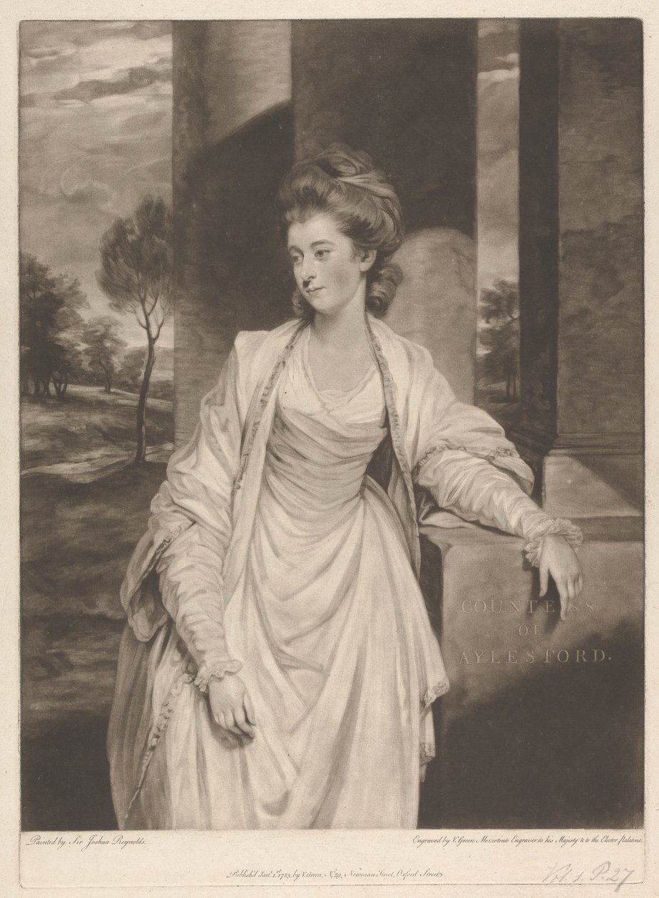 Louisa Finch (geb. Thynne), Gräfin von Aylesford von Valentine Green