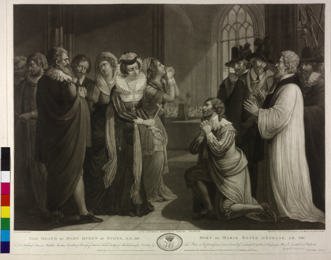 Königin von Schottland Der Tod von Maria Stuart von Valentine Green
