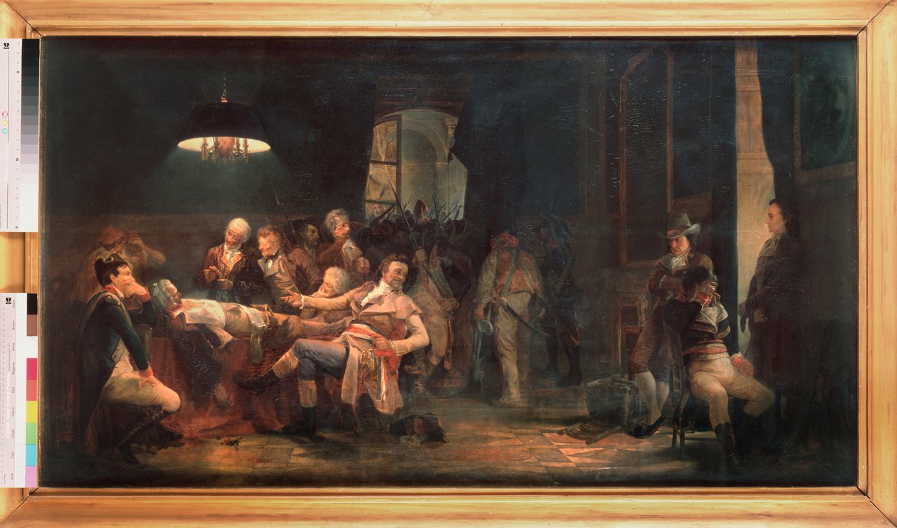 Nacht des 9. Thermidor Jahr II (27. Juli) von Valeri Ivanovich Jacobi