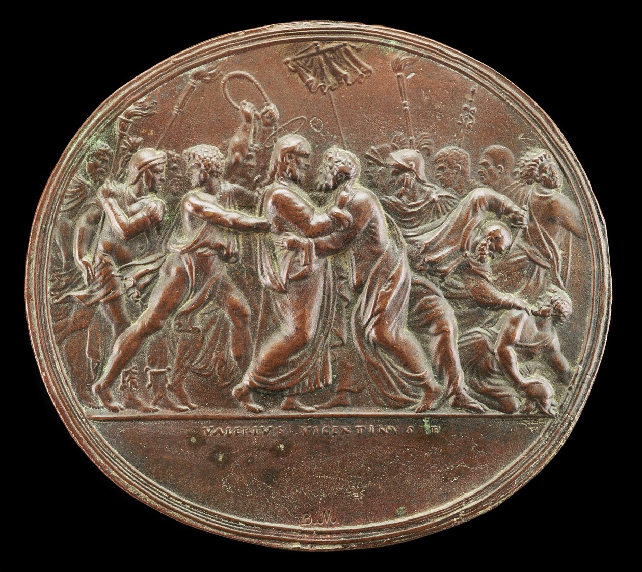 Der Verrat Christi, 1525 oder später von Valerio Belli