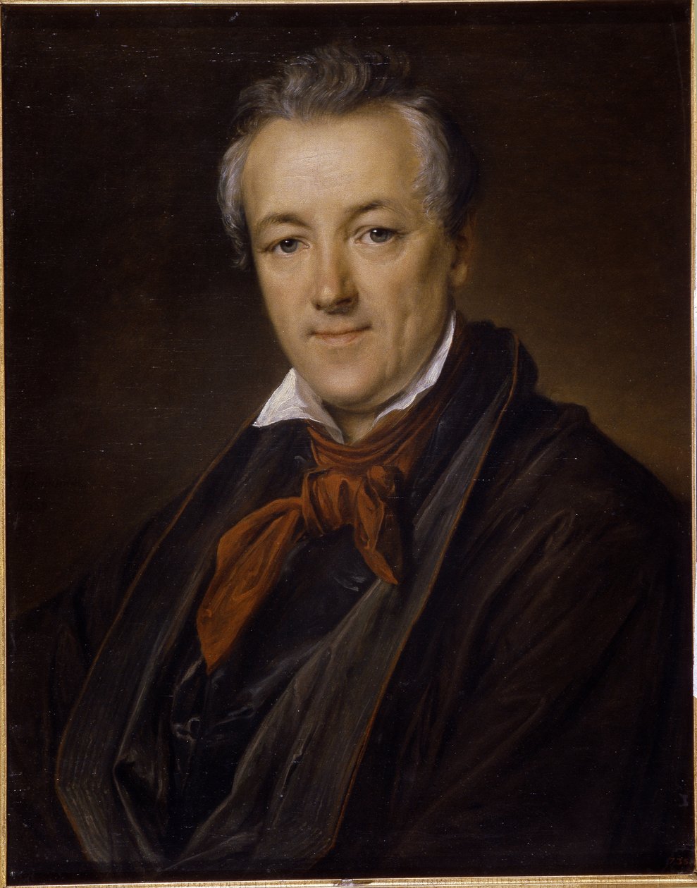 Porträt des Malers P.F. Sokolov von Vasili Andreevich Tropinin