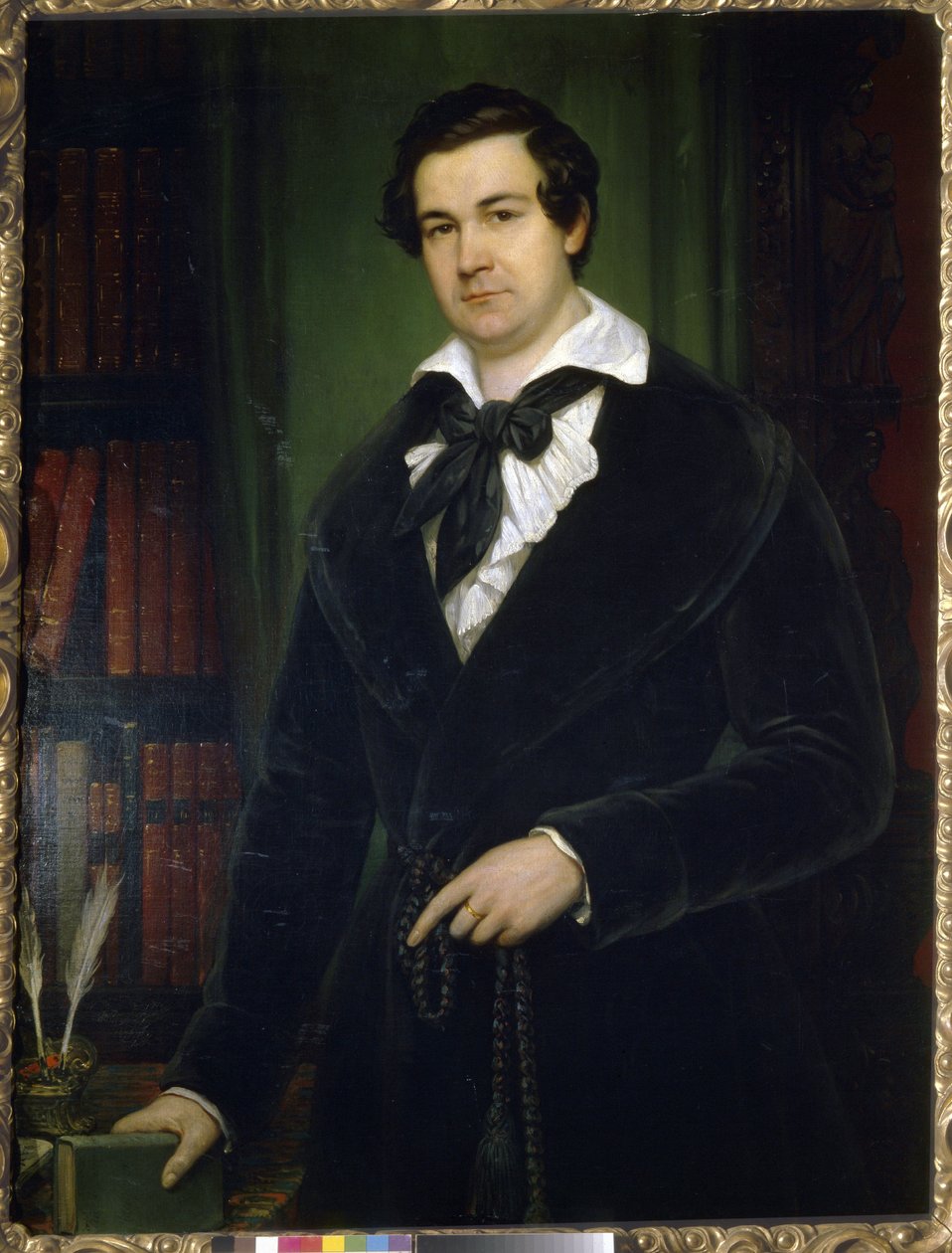 Porträt des Schauspielers Wassili Andrejewitsch Karatygin (1802-1853) von Vasili Andreevich Tropinin