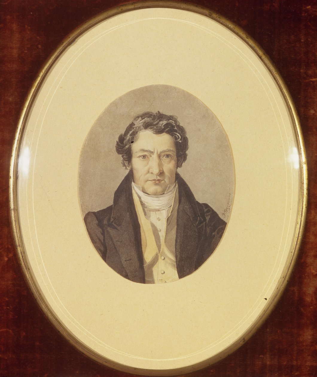 Porträt des Schauspielers Pavel Mochalov 1800-1848, 1841 von Vasili Andreevich Tropinin