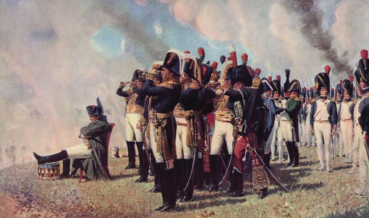 Napoleon I auf den Höhen von Borodino von Vasili Vasilievich Vereshchagin