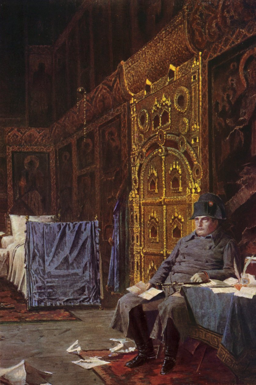 Auf dem Weg – Schlechte Nachrichten aus Frankreich von Vasili Vasilievich Vereshchagin