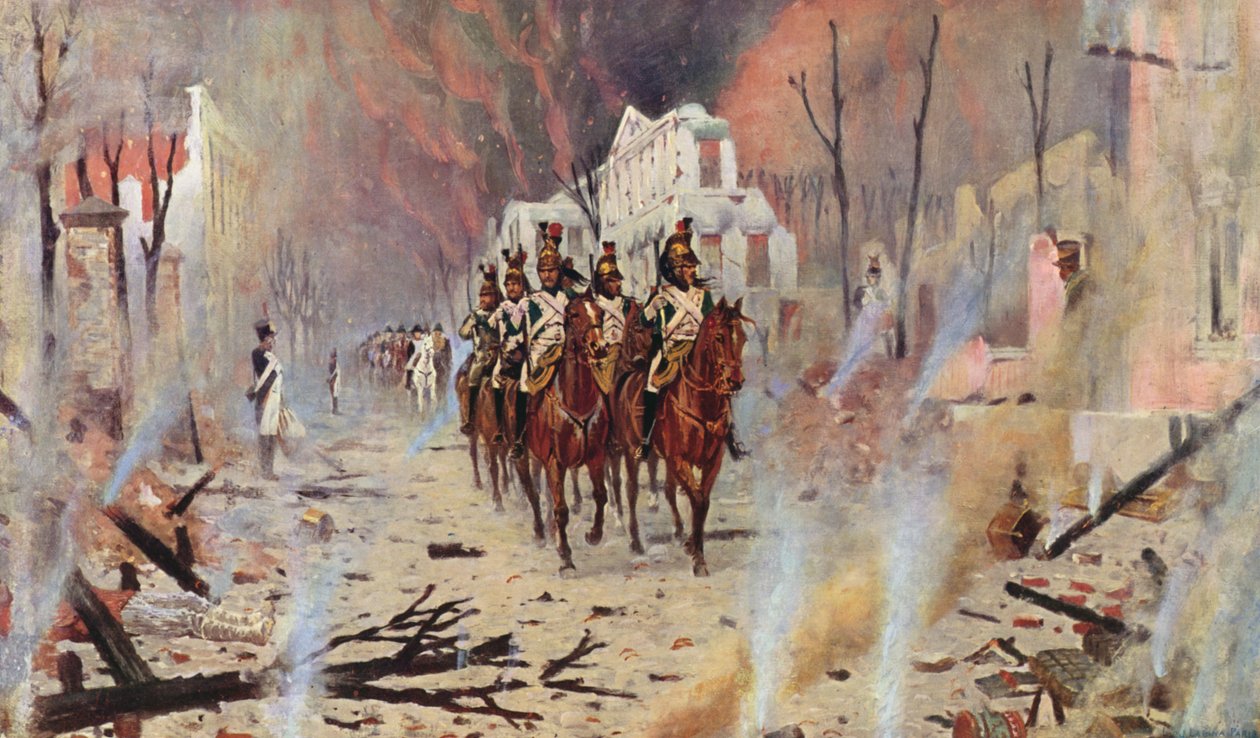 Rückkehr zum Peterhof von Vasili Vasilievich Vereshchagin