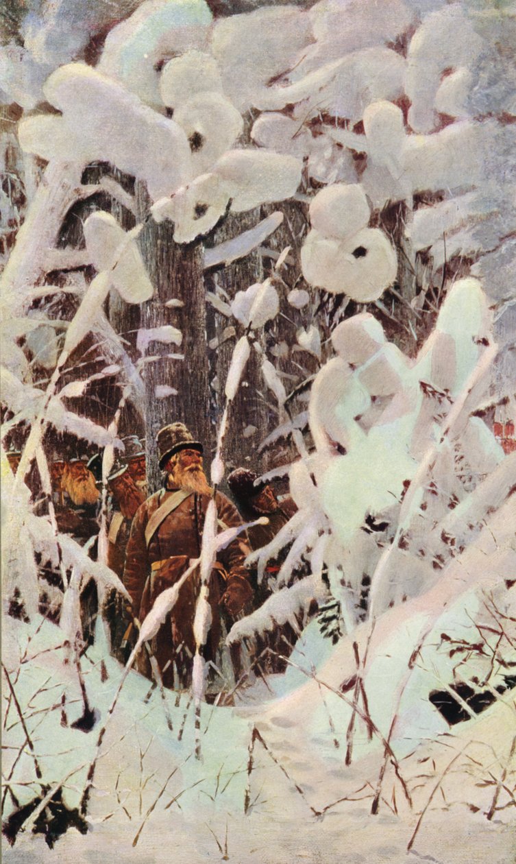 Warten – lasst sie näher kommen von Vasili Vasilievich Vereshchagin