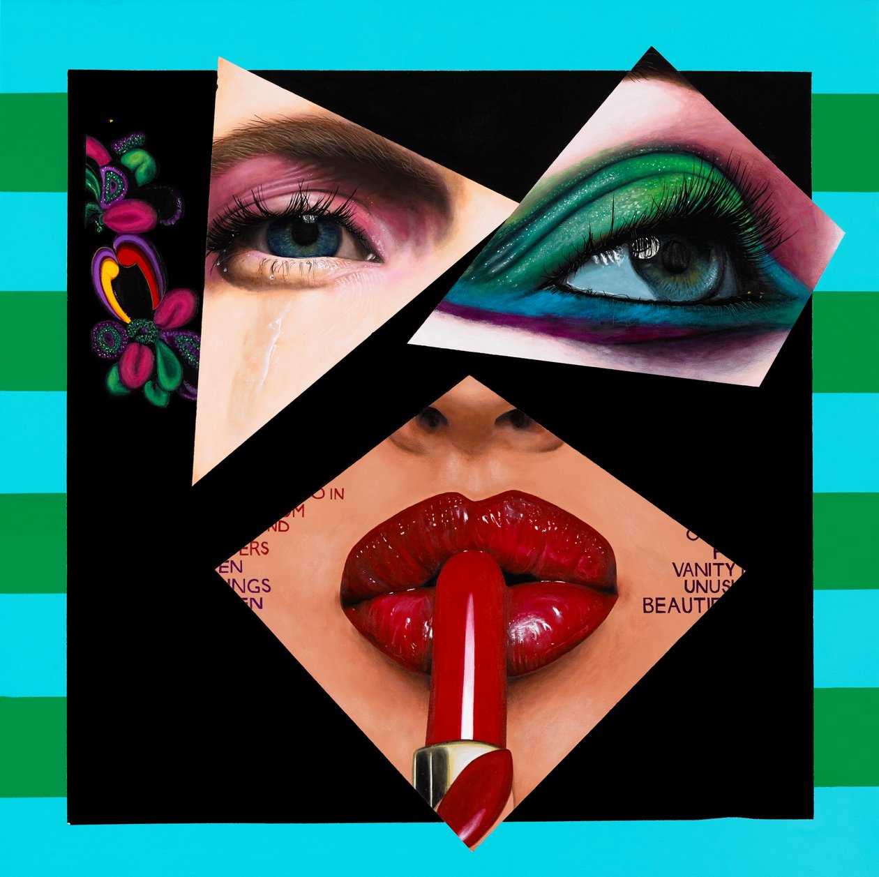 Verborgene Verzierungen eines Covergirls, 2017 von Vaskeen Vaskeen