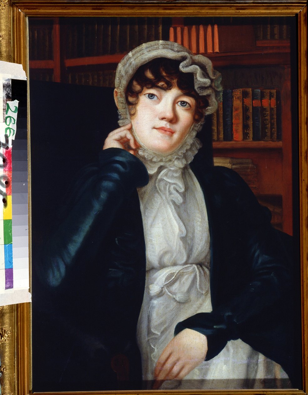 Porträt der Dichterin Karolina Pavlova von Vassily Fyodorovich Binemann