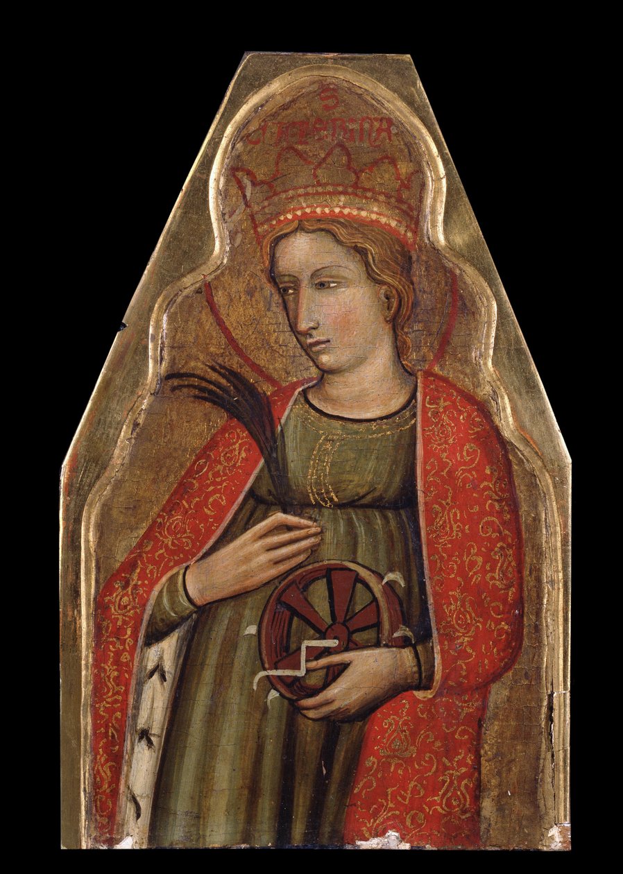 Heilige Katharina von Alexandrien von Venetian School