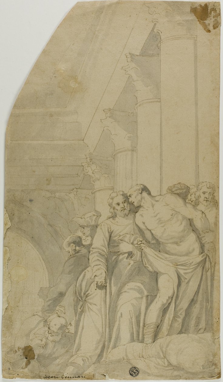 Christus heilt die Kranken am Teich Bethesda von Veronese (Paolo Caliari)