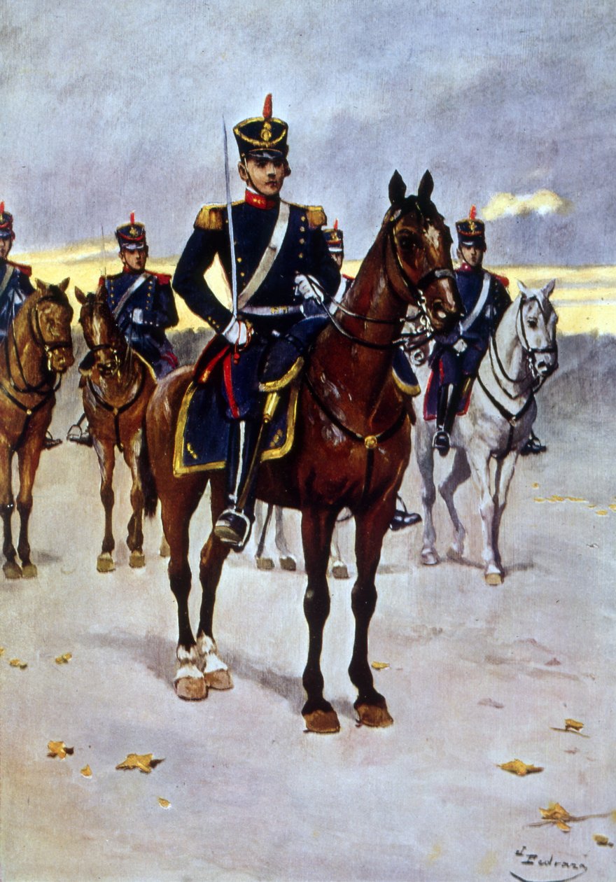 Offizier der berittenen Grenadiere der argentinischen Armee von Vicente Blasco Ibanez