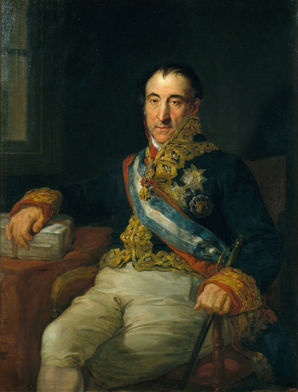 Don Pedro Gómez Labrador, Marquis von Labrador 1755-1852, Spaniens Vertreter beim Kongress von von Vicente Lopez y Portana